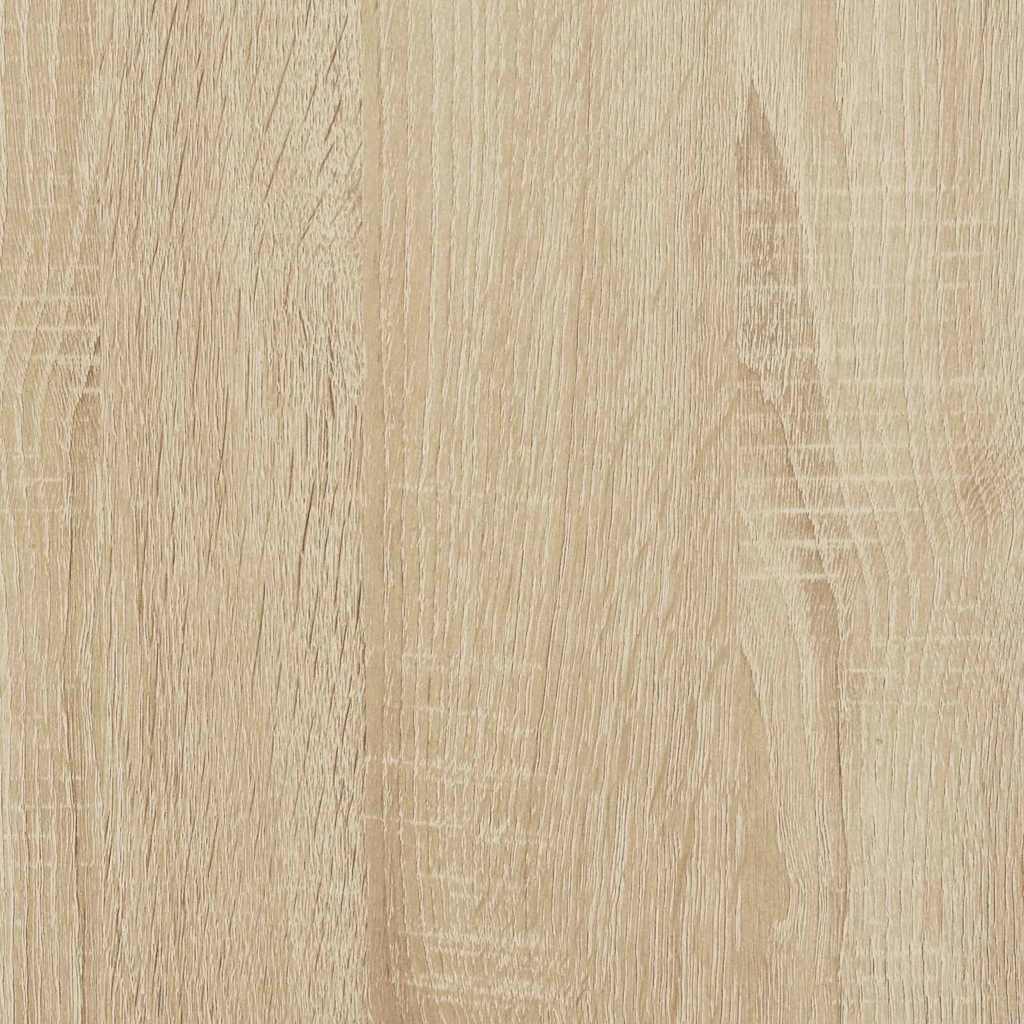 Hängeschrank mit Tür Riga Sonoma-Eiche und Weiß 60 x 31 x 40 cm